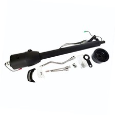 28 Gm Tilt Automatic Steering Column No Key Universal W 9 Holes Adapter Black 28 Gm Tilt Automatic Steering Column No Key Universal W 9 Holes Adapter Black