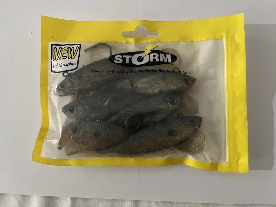 SOMBRA DE NATACIÓN STORM WILDEYE - 4" - Paquete de 6 - Color sombrío Foto 3 de 4