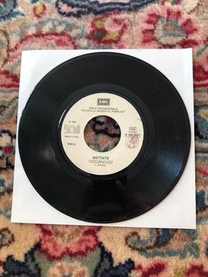 Vinyl LP 45 Runden 7'' - Fremdenlegion Justo Pio - Cuccurucu Battiato