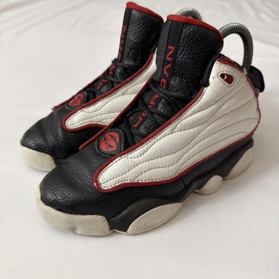 Kids Nike Air Jordan Pro Strong  White Black Red  Sneakers 407485-005 Sz 1.5