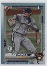 2021 Bowman Draft 1st Edition Sky Blue Foil Russell Smith #BD-113 0u17