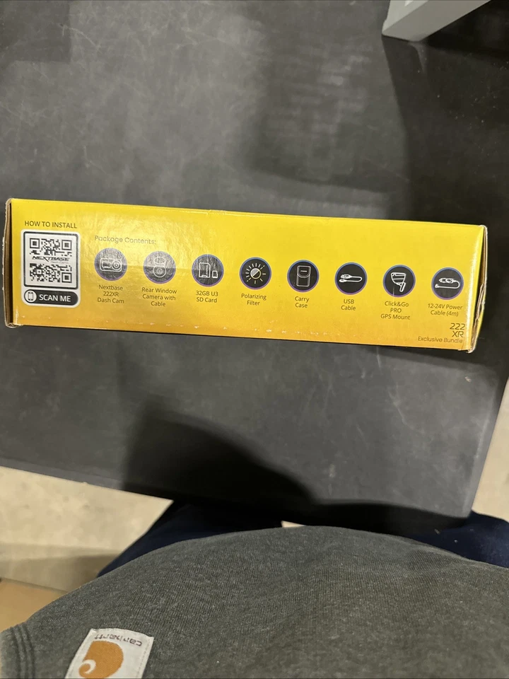 Cámara de tablero delantera y trasera Nextbase 222XR 1080p 30 fps (NBDVR222XRWC-BUN) Foto 4 de 4