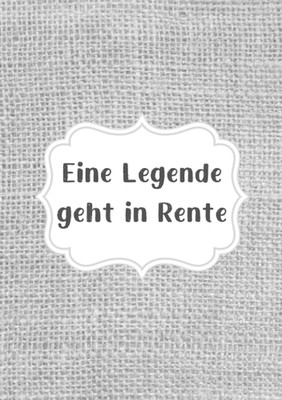 Notizbuch zum Abschied - Geschenkidee für Ruhestand und Rente