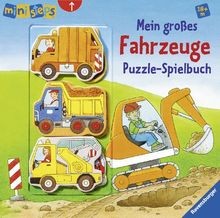 ministeps: Mein großes Fahrzeuge Puzzle-Spielbuch: Ab 18... | Buch | Zustand gut