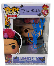 Salma Hayek Signed Frida Kahlo Funko Authentic Autograph Beckett