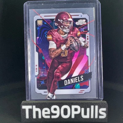 Jayden Daniels RC 2024 Topps Cosmic Chrome Football - Bild 1 von 2