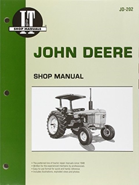 John Deere Model 25104840 Tractor Service Repair Manual PAPERBACK 9780872883666