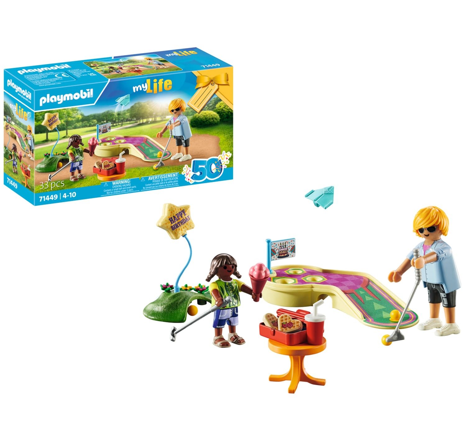 Playmobil 71449 Моя жизнь Мини-гольф один удар за другим к цели я 5890₽