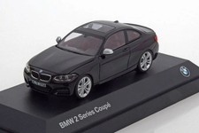 Minichamps 1/43 BMW 2 Series F22 Coupe 2014 Black 2er black Collectables 17+