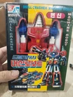 Vintage KO Diaclone Microchange Transfomers Drill Crasher Korean Machine Robo