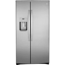 GE GSS25IYNFS 36" Stainless 25.1 Cu. Ft. Side By Side Refrigerator NOB #147789