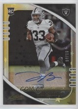 2020 Panini Absolute Rookie Signatures Gold Stars 4/10 Lynn Bowden Jr Auto fm0