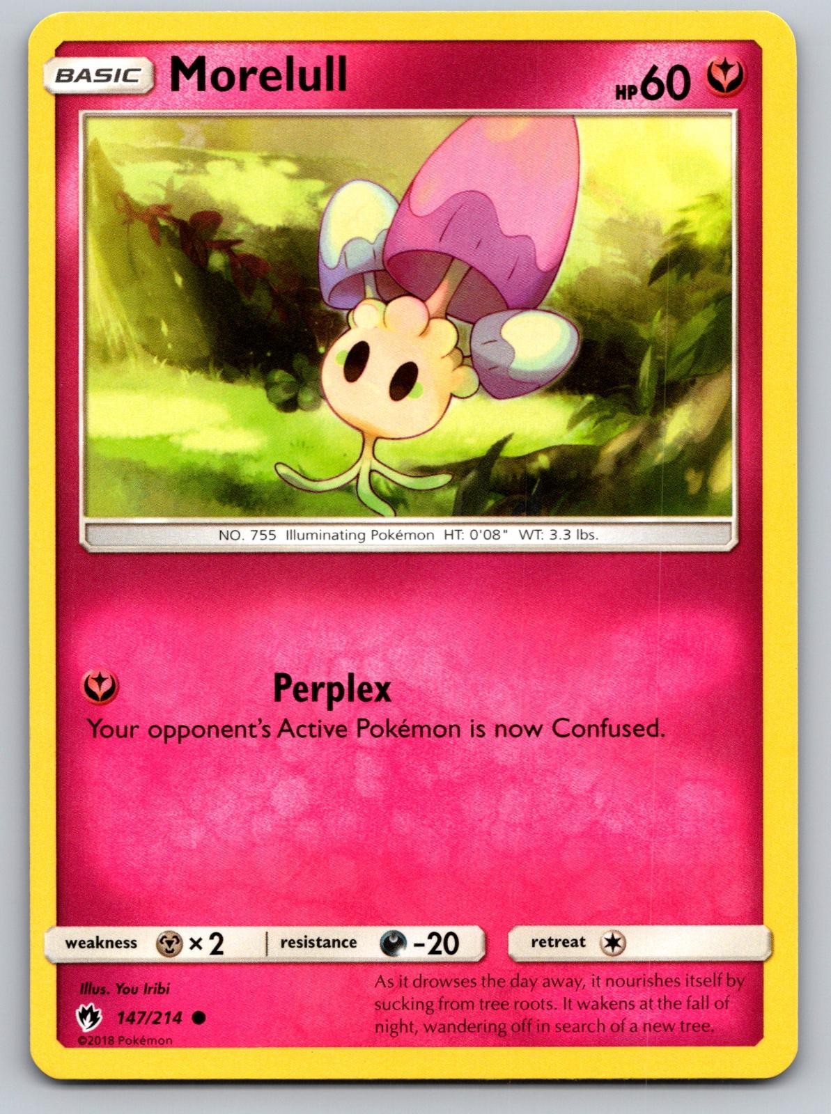 Morelull 147/214 Common Lost Thunder Pokemon Lightly Played