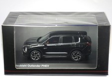 Kyosho 1/43 Mitsubishi Outlander PHEV Model Car Black KSR43128BK