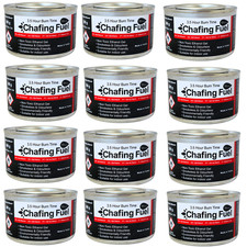 Zodiac ZSP CGE4 Chafing Fuel Gel 3.5hr &ndash; 12 Pack Catering Buffet Warmer Cans