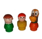 Lot Of 3 Vintage Fisher Price Little People Figures