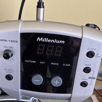 Millenium Elektronisches Drumset digital, Metall/Plastik
