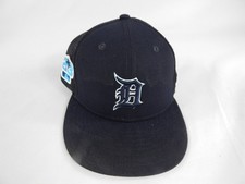 2023 Detroit Tigers Jose Cisnero #67 Game Issued Pos Used Navy Hat ST 7.25 16