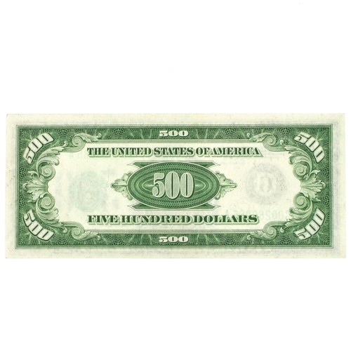 1934A Series $500 Federal Reserve Note of Chicago IL United States NR #C710-3 - Picture 2 of 7