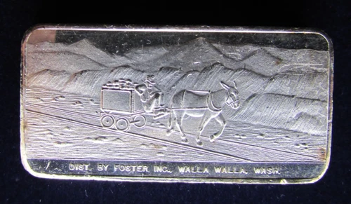 1969 3oz Silver Foster Inc. Day Mines Inc.