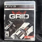 GRID AUTOSPORT Limited Black Edition PS3 Complete W/ Manual VGC