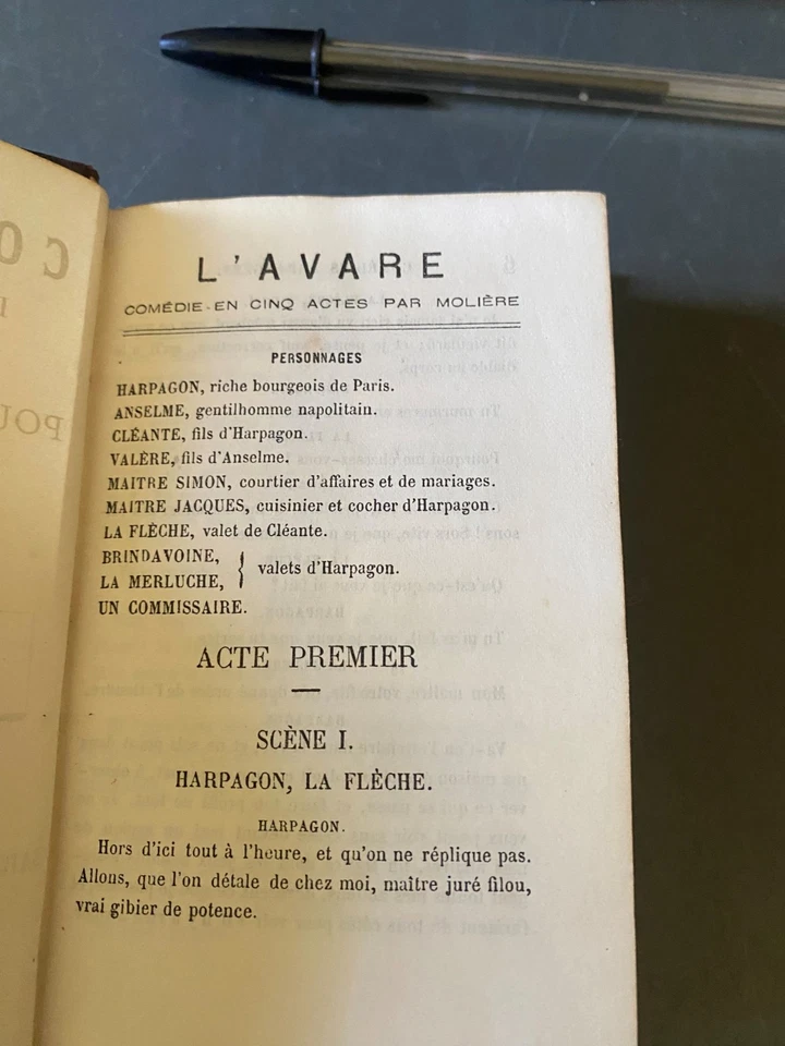 Molière et comédies pour jeunes gens XIXe – 9 fascicules en 4 vol. - Photo 3/4