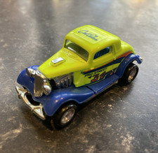 Cool Hot Wheels 1934 for coupe Pro Street 34 Diecast  Car Green Blue 1979 1990 