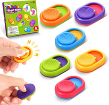 Sensory Fidget Magnetic Toys for Kids Textured Fidget Sliders for Autism Claming