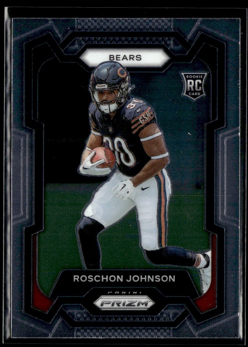 2023 Panini Prizm Roschon Johnson RC Chicago Bears #314