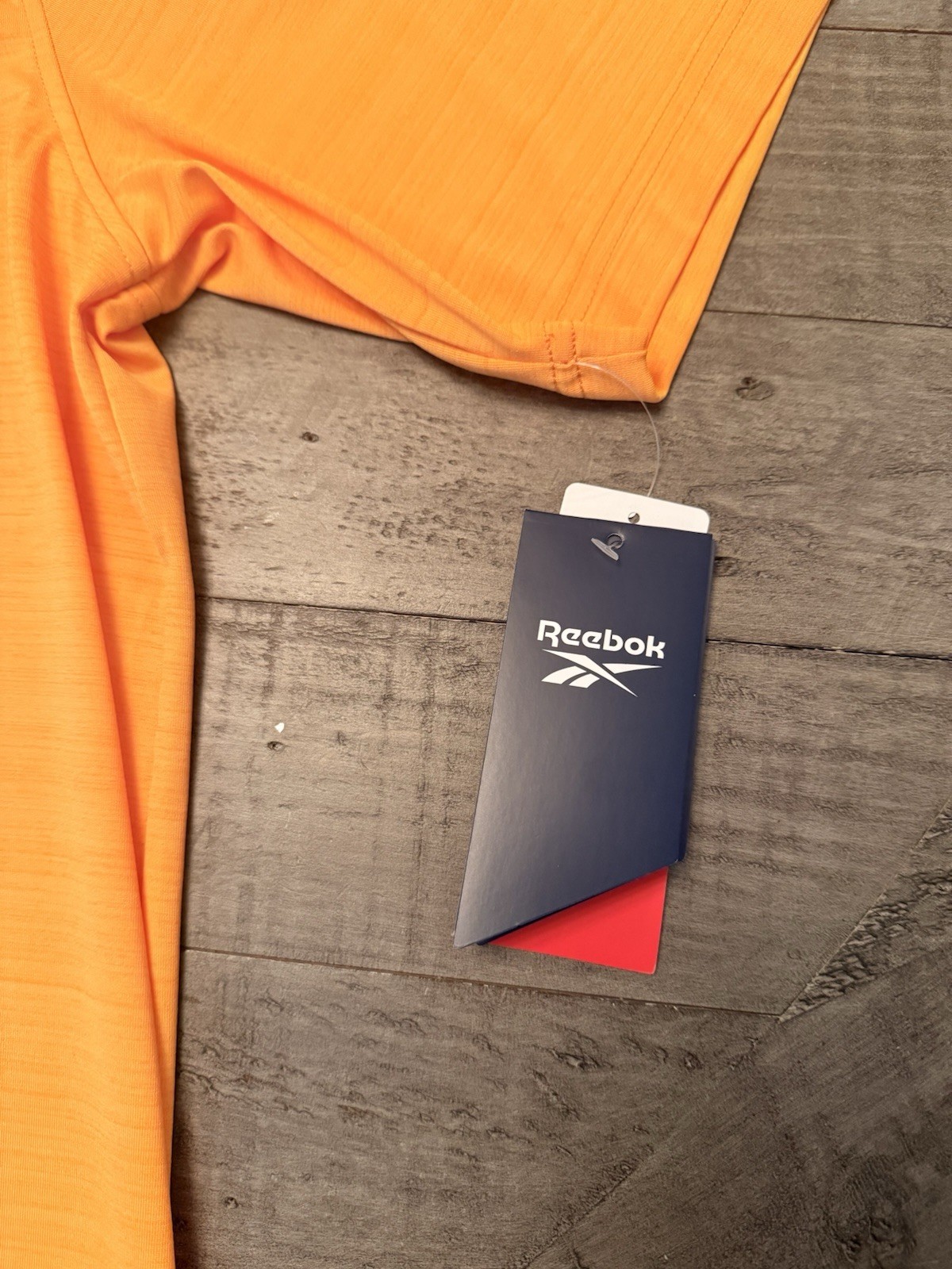 Reebok Polo shirt mens 2XLT Tall Orange short sleeve golf Casual  Activewear thumbnail 4