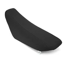  Complete Motorcycle Seat Assembly - Comfortable Seat Cushion, Black for 