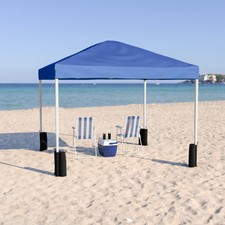 Flash Furniture Pop-Up Event Canopy Tent With Sandbags And Wheeled Case, 106inH