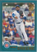 2001 Topps #208 Willie Greene Chicago Cubs Baseball Card