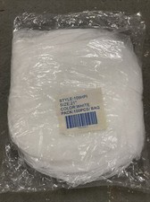 Hairnets 21" Nylon Honeycomb White, Fast Food, Kitchens Latex-Free -100 Pcs