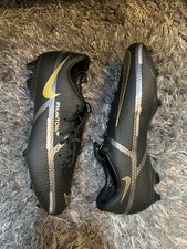 Nike Phantom GT2 Academy FG MG Black Gold Mens Size 7 Soccer Cleats DA4433-007