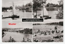 Ansichtskarte Talsperre Malter-Paulsdorf Naherholungszentrum ca 1965