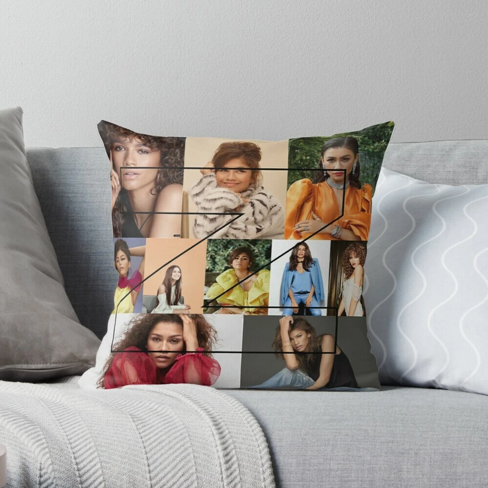 Collage pillow cases top