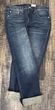 Women s Juniors Lucky Brand Jeans MidRise Boy Cut Size 6/28R