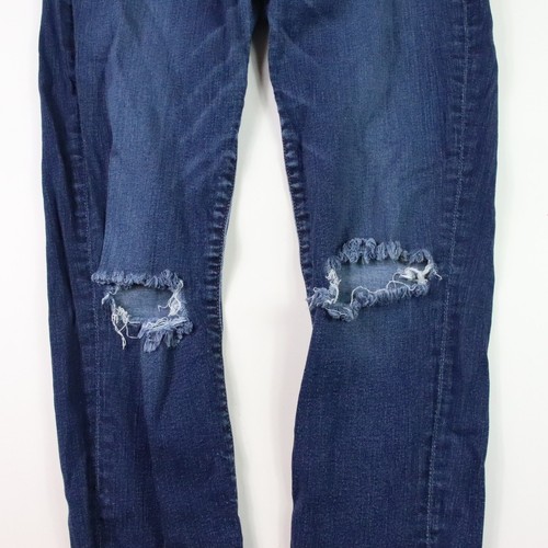 7 For All Mankind Women's button fly Josefina Skinny Boyfriend jeans size 26 - Picture 3 of 15