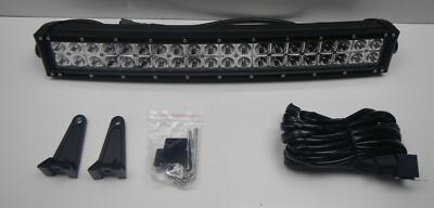 RZR XP 1000 TOTRON  20'' CREE Double ROW Curved LED Light Bar & WIRE KIT#BC120X