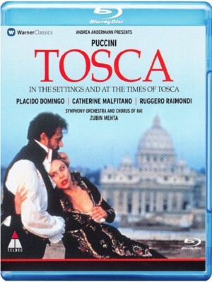 PUCCINI,GIACOMO - TOSCA(IN THE SETTINGS AND AT THE TIMES OF TOSCA)  BLU-RAY NEU