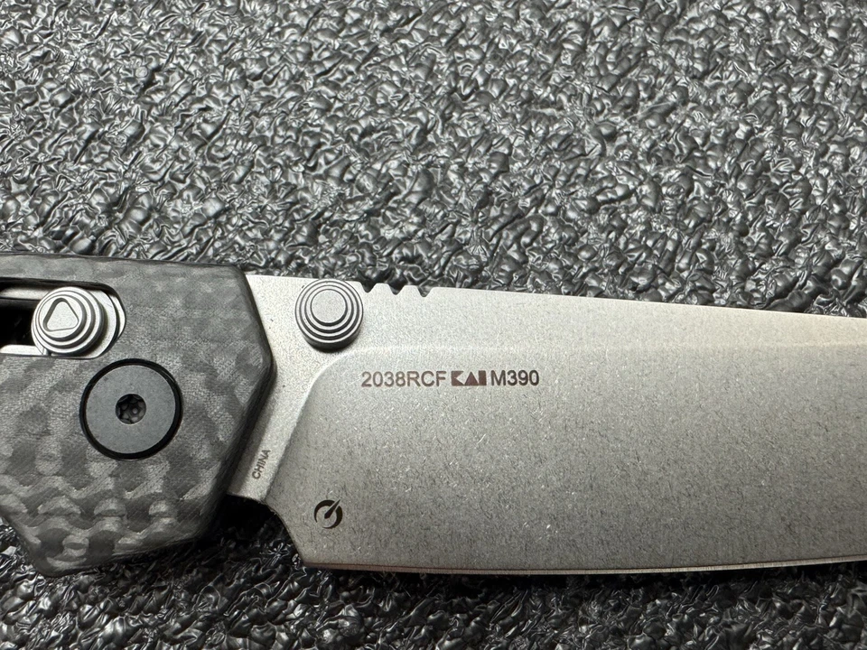 Kershaw Iridium углеродного волокна обратный танто M390 лезвие 2038RCF редкая эксклюзивный  - Изображение 3 из 4
