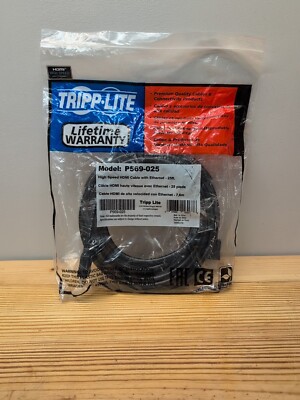 Tripp Lite P569-025 High Speed HDMI Cable with Ethernet 25ft