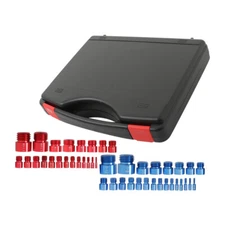 Nut and Bolt Thread Checker 44 Pieces 23 Inch And 21 Metric Sets In Case