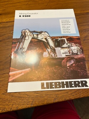 Liebherr R 9200 Mining Excavator Brochure FCCA 
