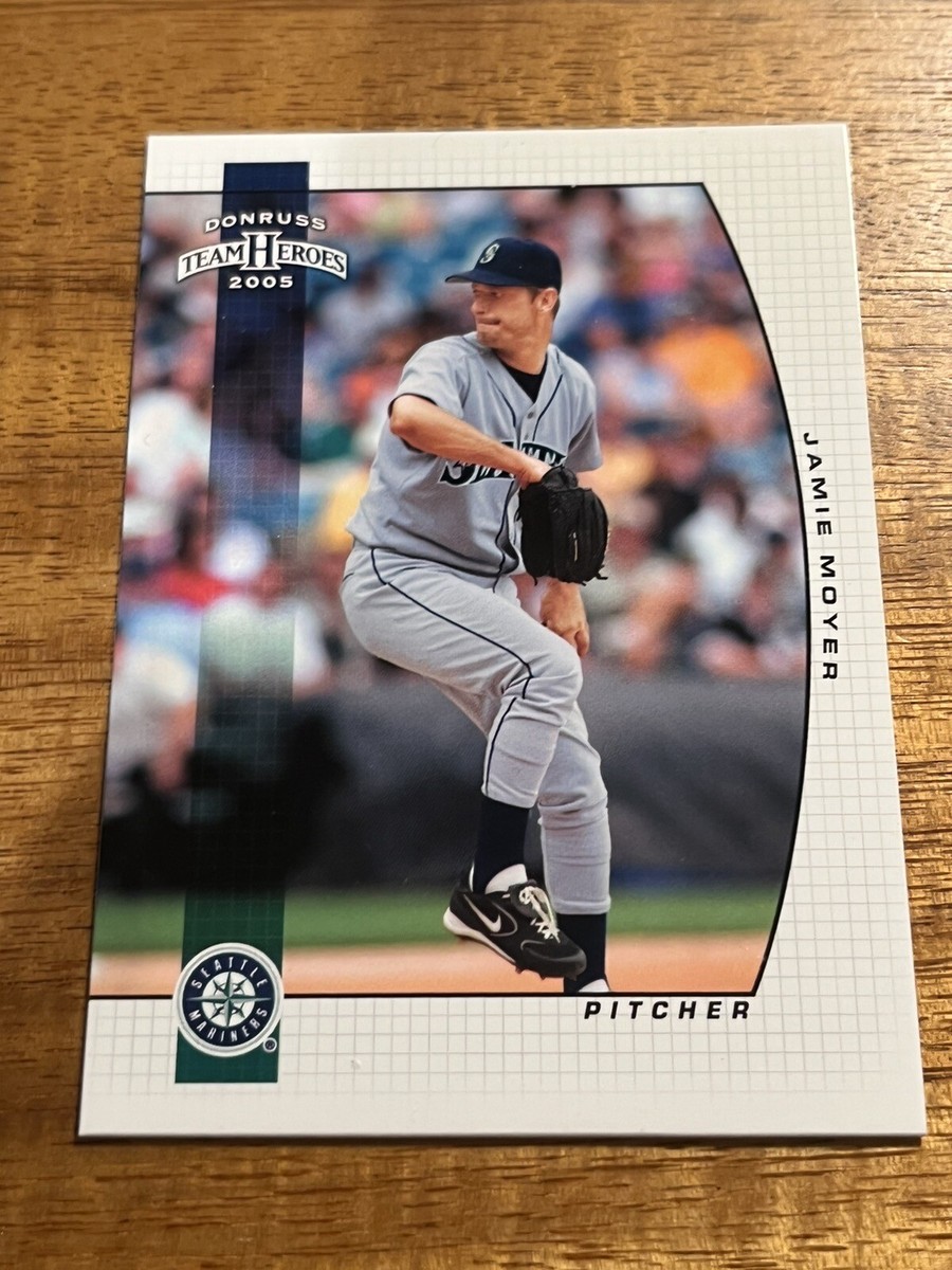 ゲームセンター・ゲームカード JAMIE MOYER 2005 Donruss Team Heroes - #285 Jamie Moyer. Seattle