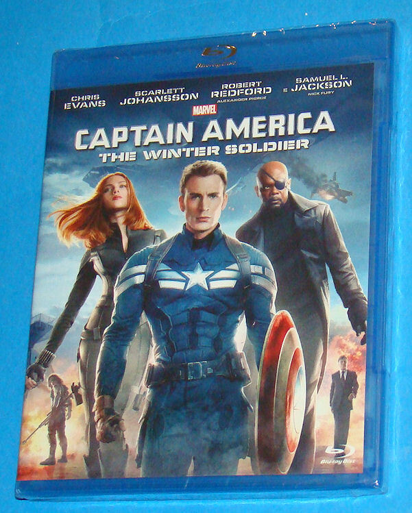 Captain America The Winter Soldier - Blu-ray Disc - New Nuovo Sealed