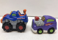 Vtech Go Go Smart Wheels Hot Rod Monster Truck Lights Sounds Interactive -Video