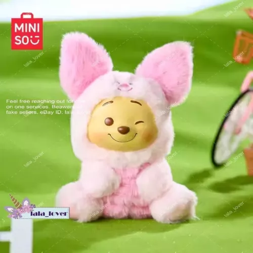 Miniso Winnie The Pooh Plush Vinyl Blind Box Confirmed Figure New! - Picture 8 of 39