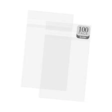 Pack of 100, Clear Bags for Photo Mats, Pictures, Images